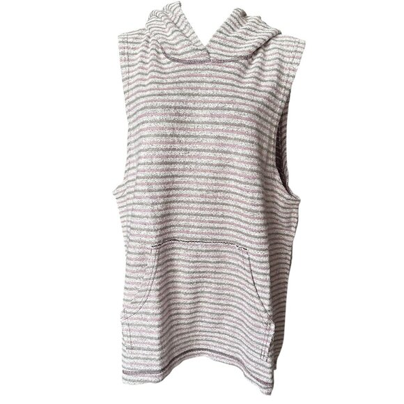 FREE PEOPLE Striped Beach Hoodie MEDIUM New - Picture 2 of 7